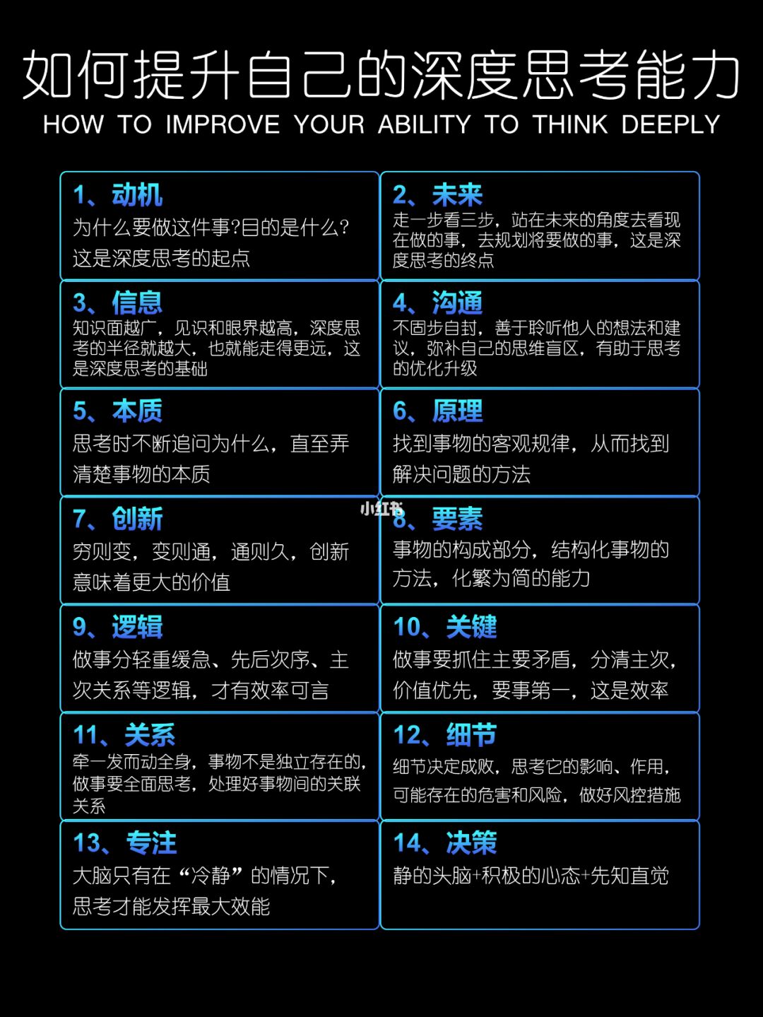 如何提升自己的深度思考能力❓