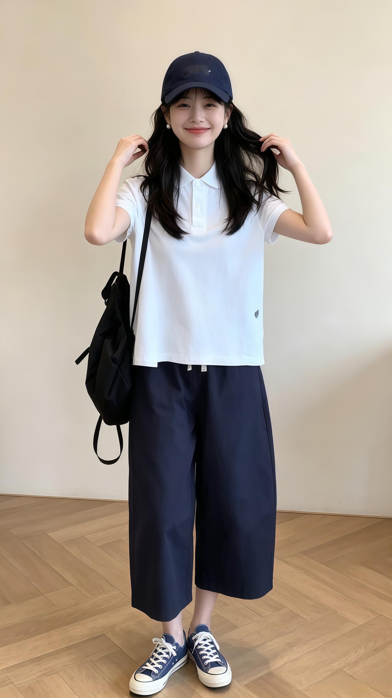 无法拒绝休闲穿搭 韩系慵懒休闲套装 韩系舒适套装 夏季穿搭穿搭