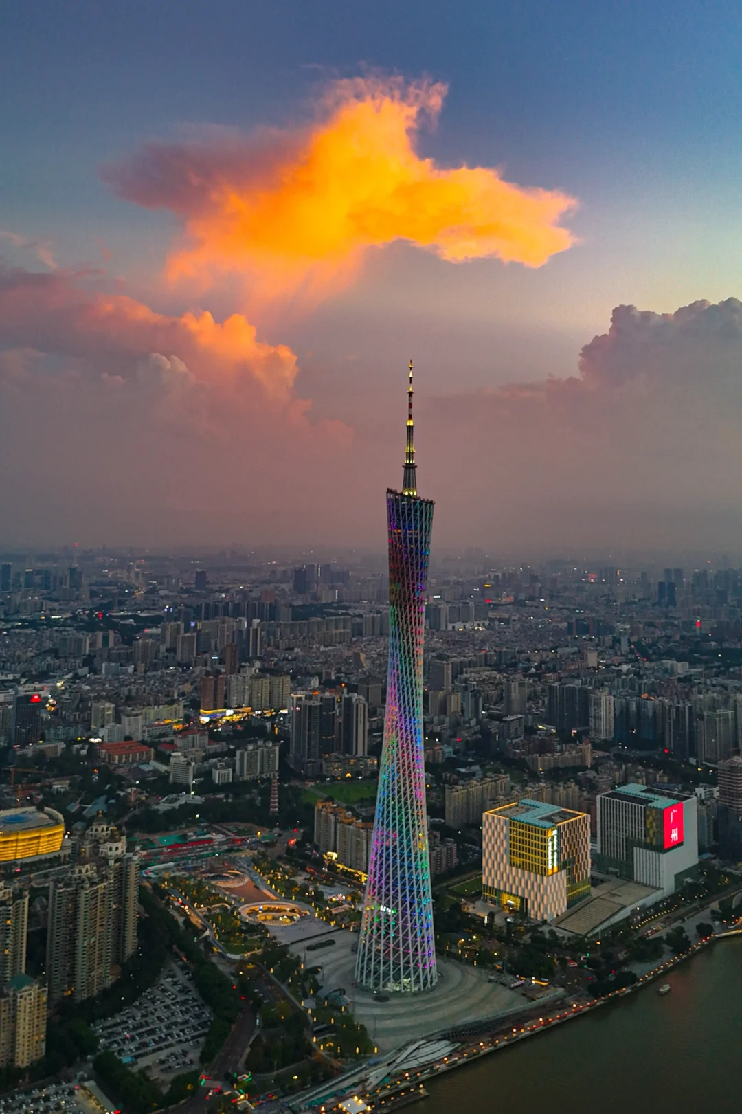 6.7广州晚霞🌇 就现在……漫画云开始烧啦🔥