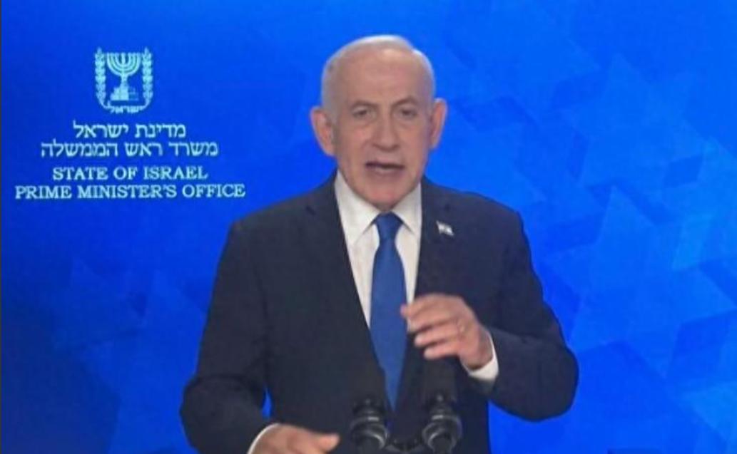 内塔尼亚胡今天放了狠话，说以色列已经成了 "全球超级大国"。

他在接受采访时表