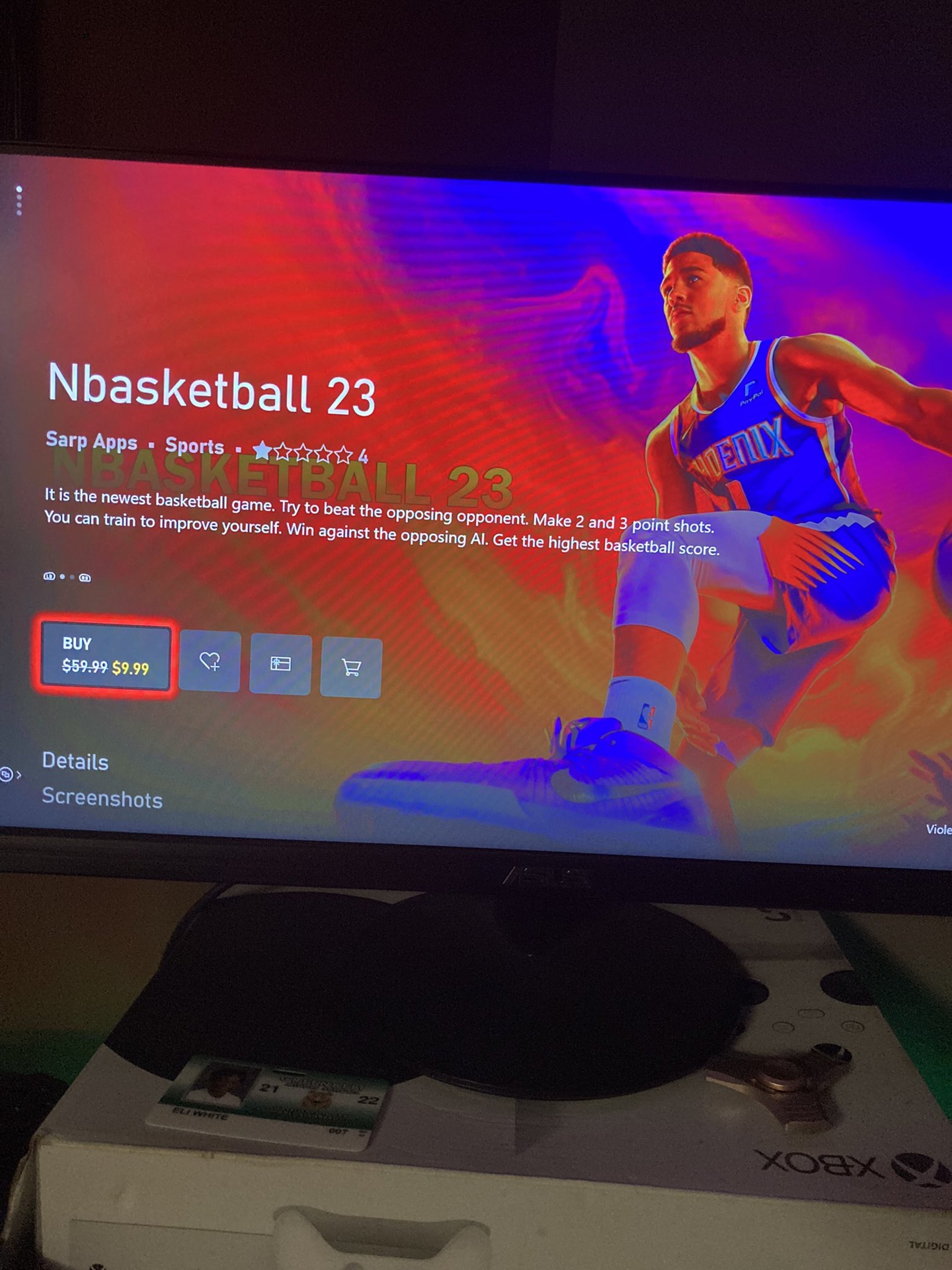 微软 Xbox 商店惊现假冒《NBA 2K23》游戏，有网友上当给出差评
