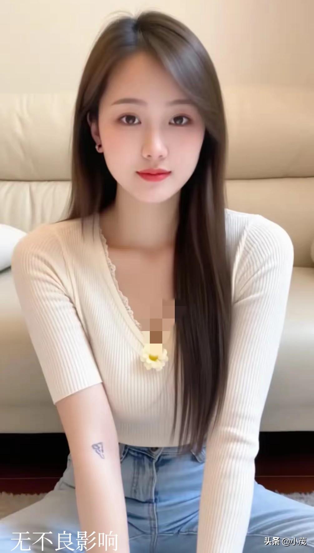 看着温柔文静，一身穿搭干净素雅。
很多人第一眼觉得她很好相处。
直到看见手臂的纹