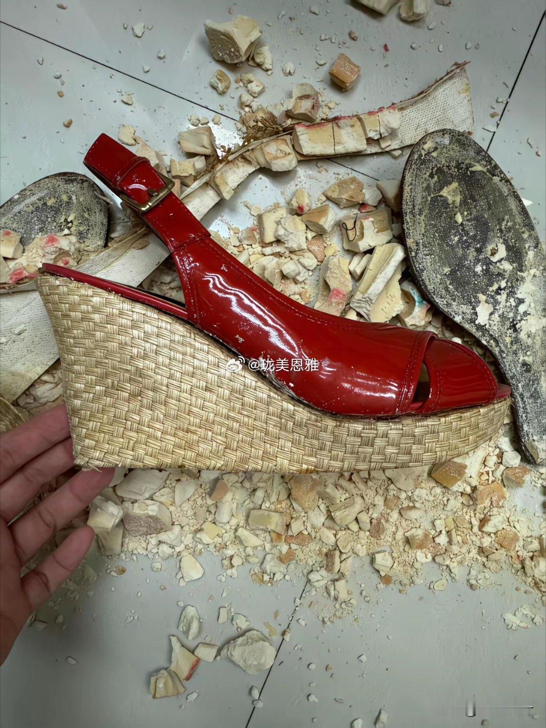 豆腐渣工程听多了，豆腐渣鞋还第一次见 