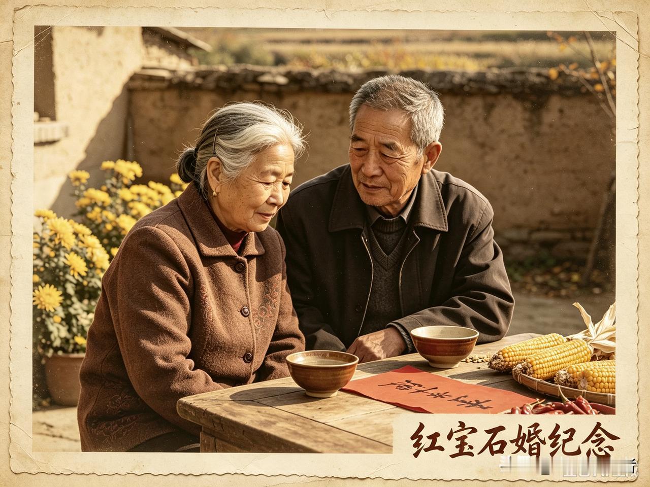 农历九月初八是我和老伴的生日。我俩同生日，亦同生辰。这大抵是上天赐给我们最奇妙的