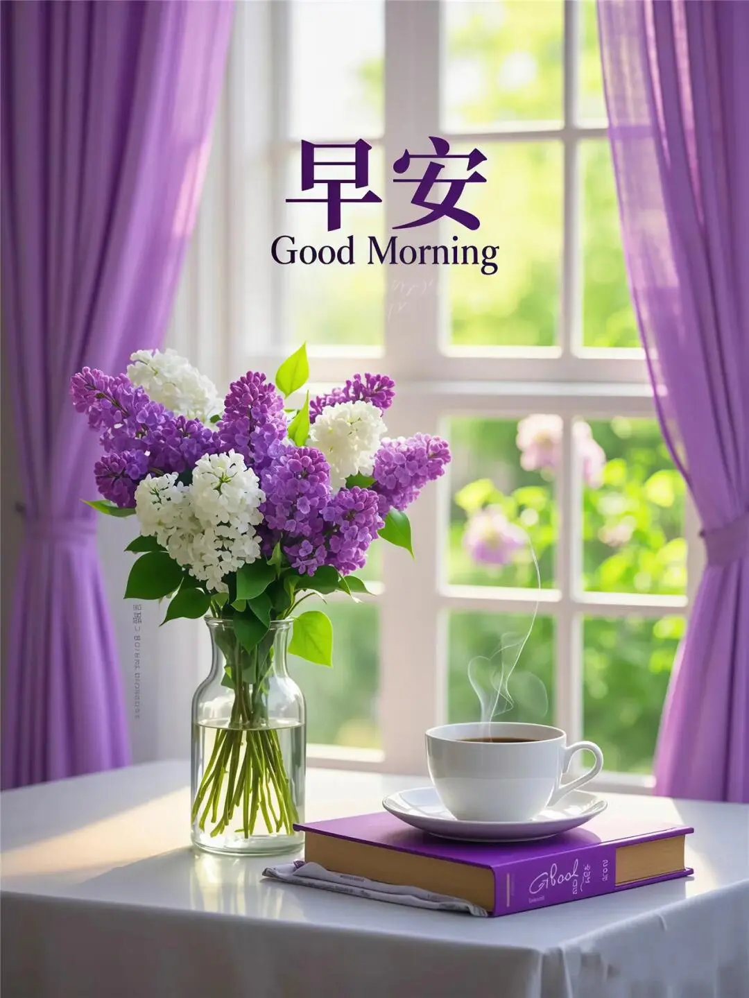 五月的清晨，是最清新的时光。当第一缕阳光透过窗帘的缝隙，照在脸上，那是一种温暖而