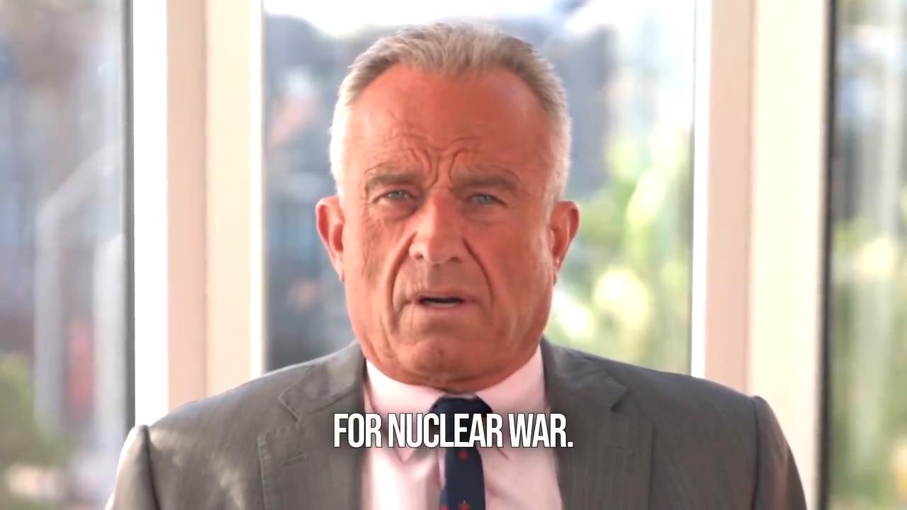 RFK小肯尼迪称投票支持卡玛拉·哈里斯就是投票支持核战争。