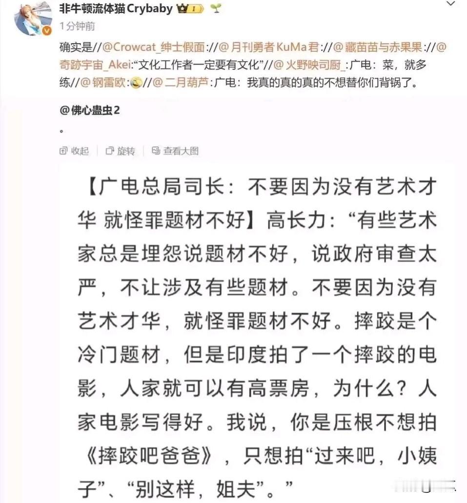 拍不了好电影不要怪审核严

而且我看最近审核也不是很严啊