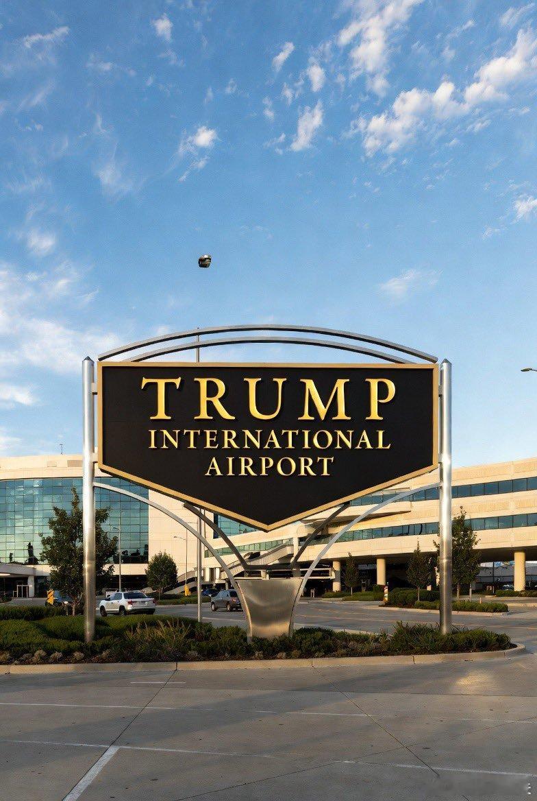 ‼️美国佛罗里达州立法机构通过法案，棕榈滩机场正式更名为“唐纳德·特朗普国际机场