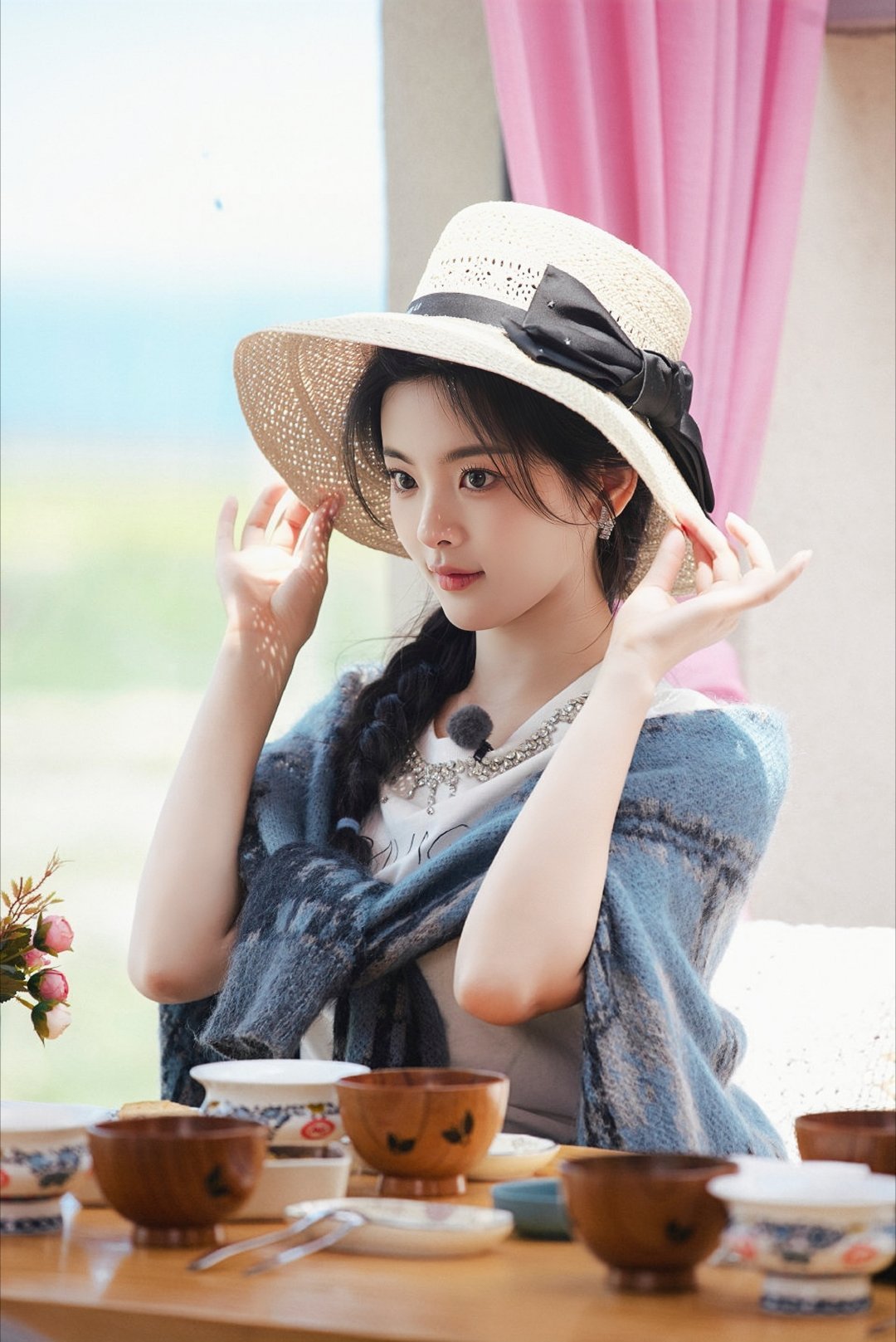 #杨超越[超话]#ycy#杨超越七时吉祥# ycy#杨超越祥云# “你的笑容在我