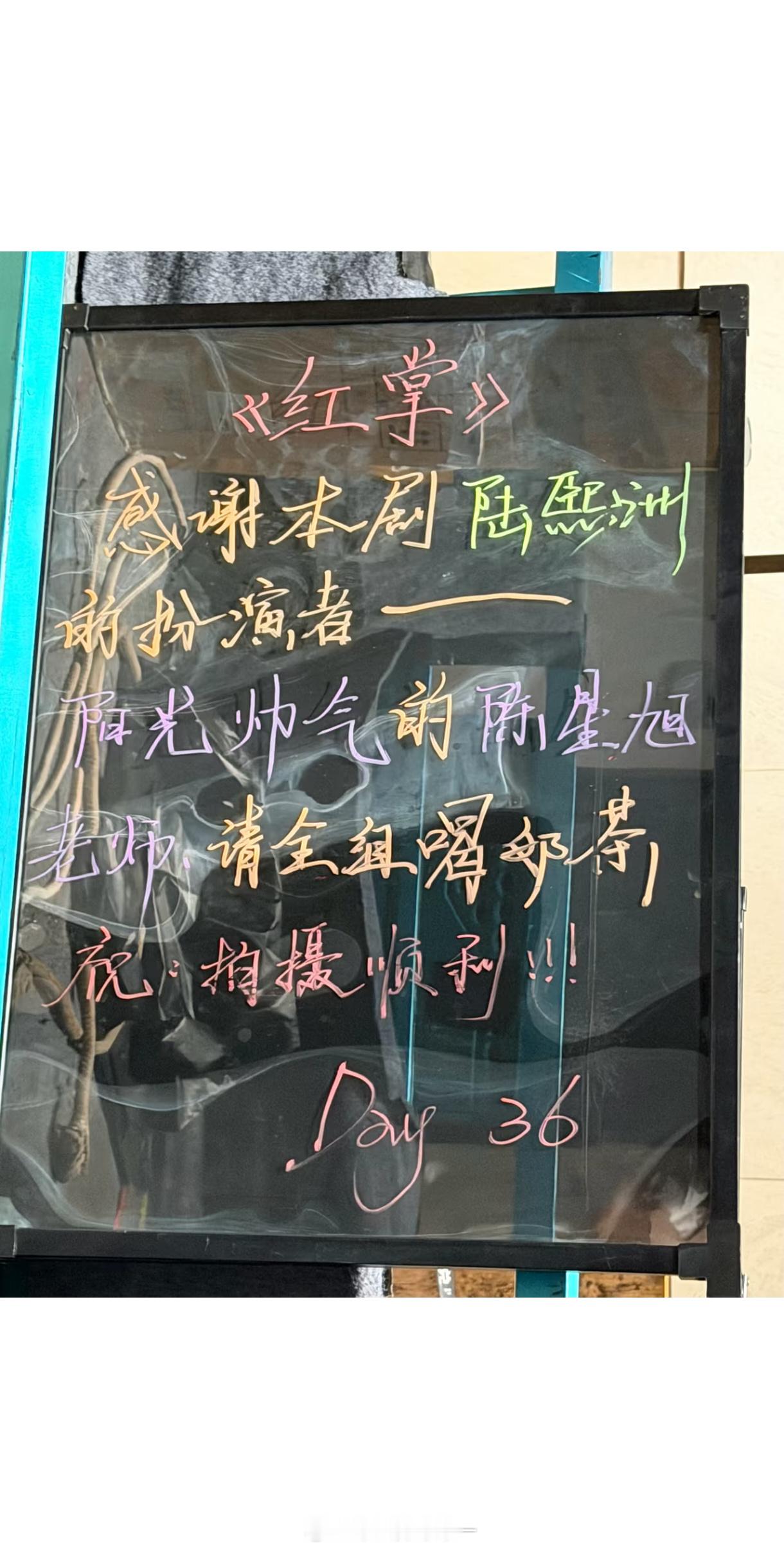 红掌陈星旭陆熙洲 🍊陈星旭红掌 我们阳光帅气人美心善的陈星旭老师请红掌全剧组喝