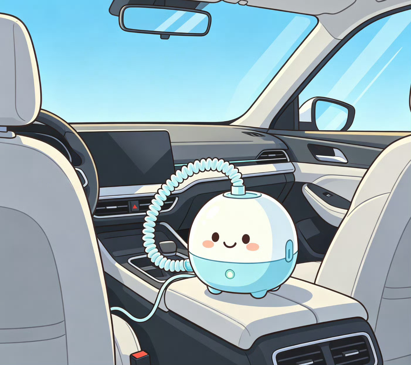 为什么新能源车里开始配制氧机了新能源车普及制氧机的原因找到了 新能源车内制氧机是