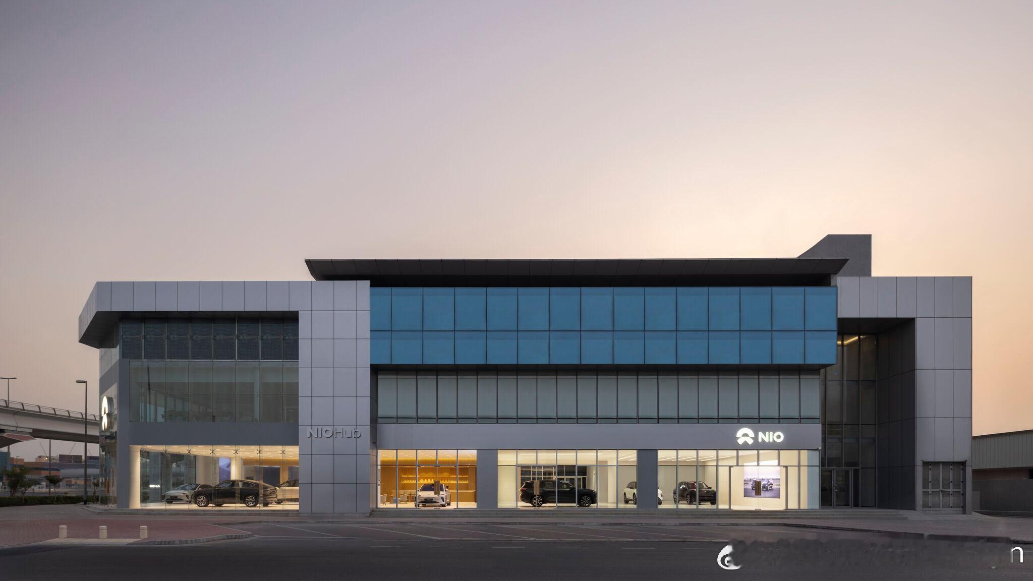 蔚来中东 昨天，蔚来中东及北非公司宣布了迪拜 NIO Hub（蔚来体验中心）的正