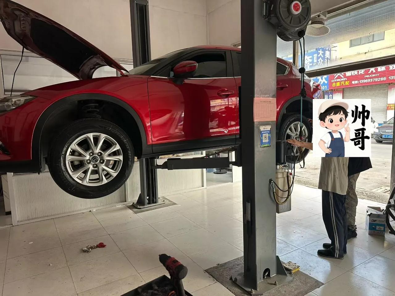 给呼和浩特的老哥淘的马自达cx4，交车~
大老远的信任，加油吧！[玫瑰]
用心淘