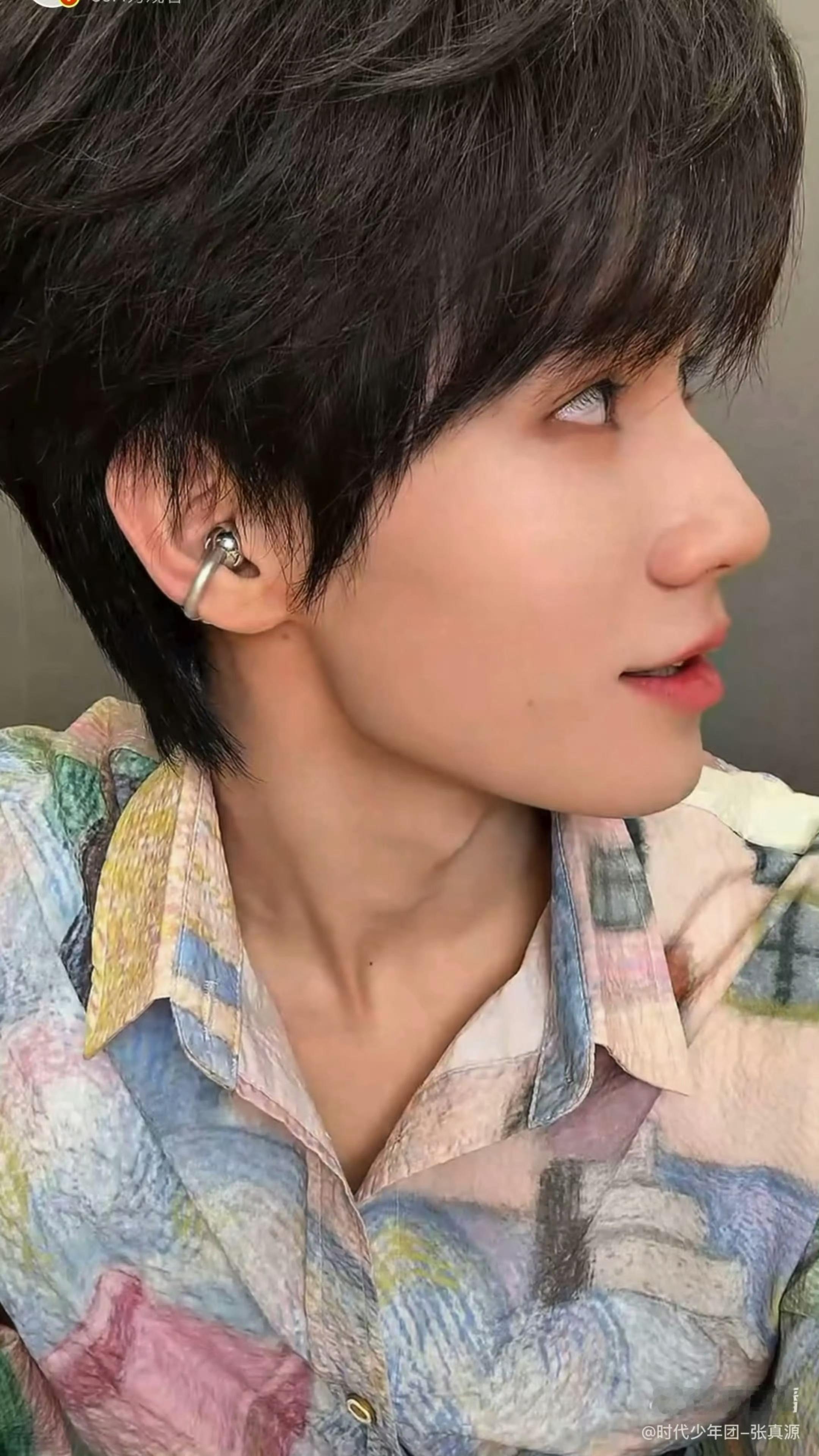 完美侧颜😍