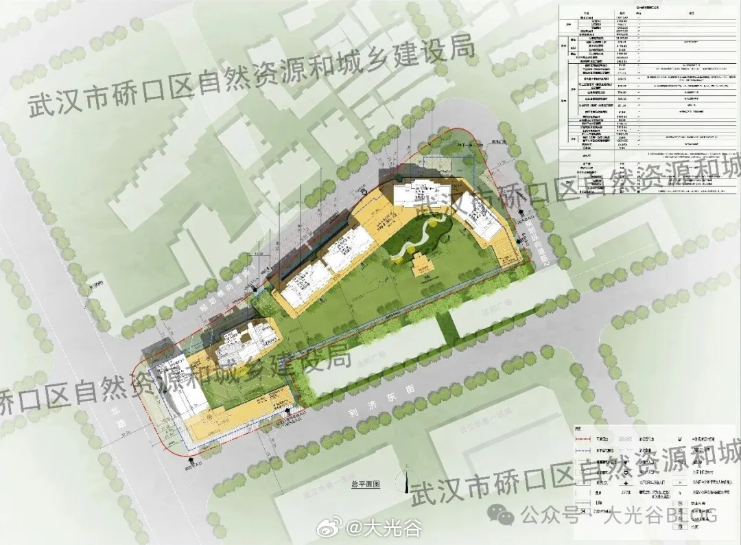 汉口内环藏安逸｜武汉城发・金地上宸规划批前公示近日，武汉市自然资源和城乡建设局发