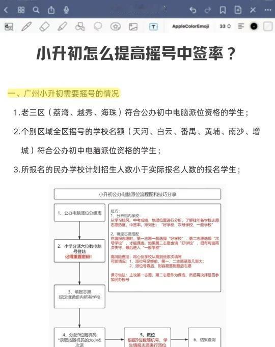小升初邪修之怎么提高摇号的中签率？
广州小升初哪些情况下需要摇号？
如果想走mk