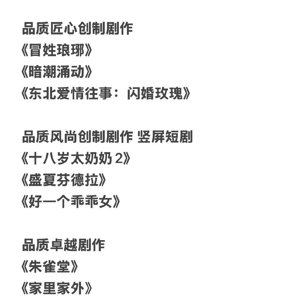 来看看微短剧品质盛典颁奖吧，有没有你们看过的剧和演员？品质先锋演员王格格 孙艺燃