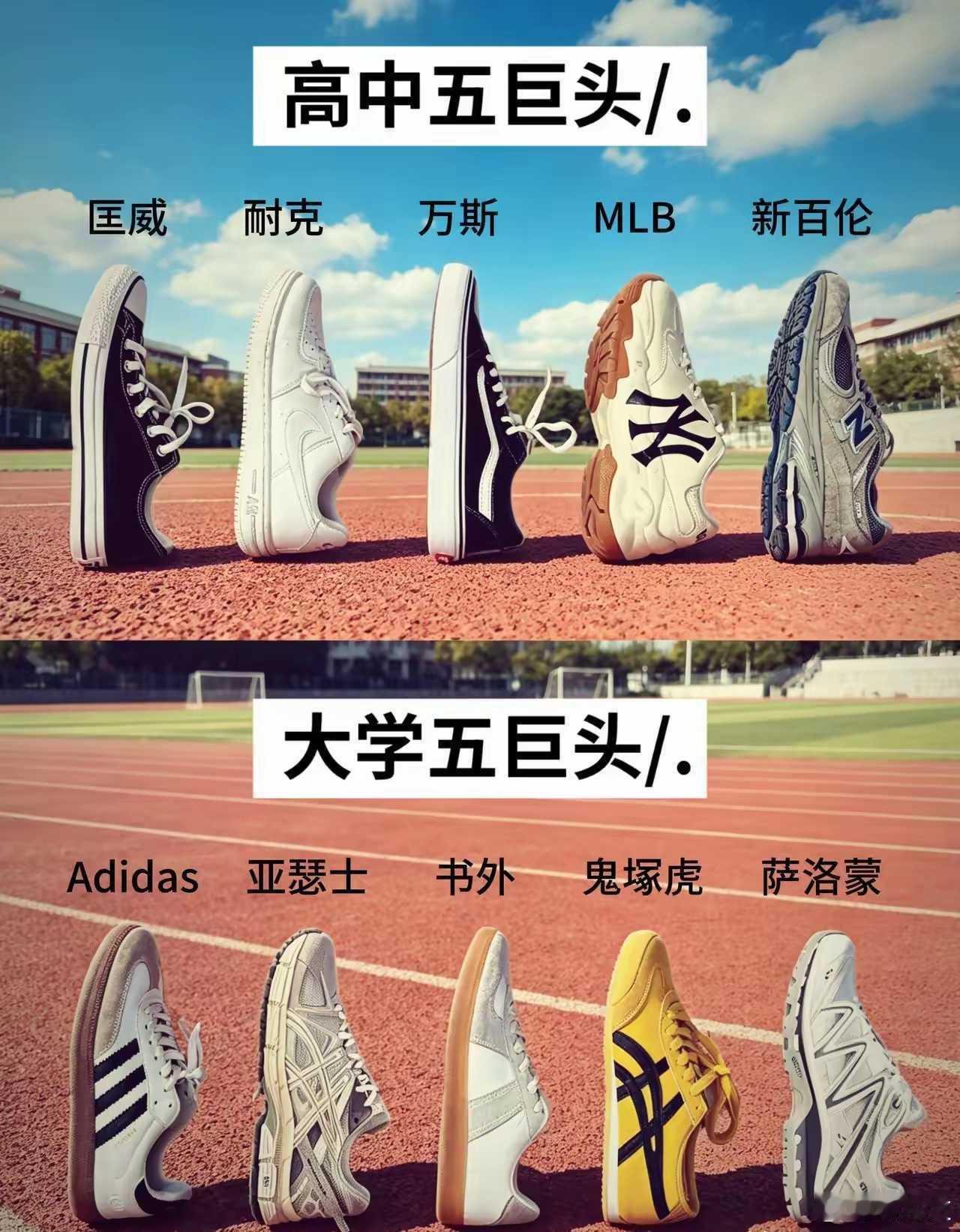 曾经的运动鞋五巨头，如今应该都是安踏，特步，361，鸿星尔克，回力，双星吧！ 