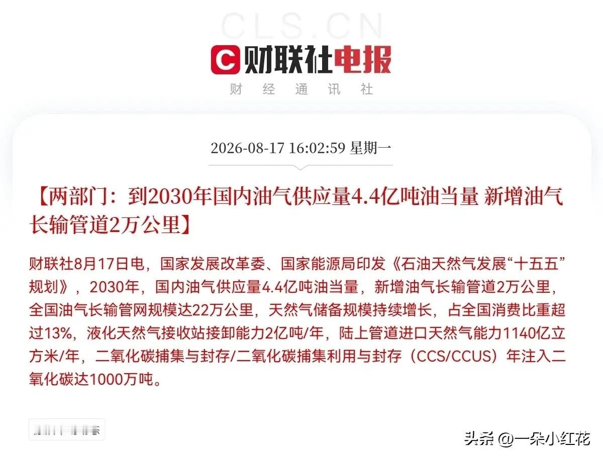 明天油气能源板块预计要一飞冲天了盘后又有大消息，油气行业迎来重大利好政策，就在刚