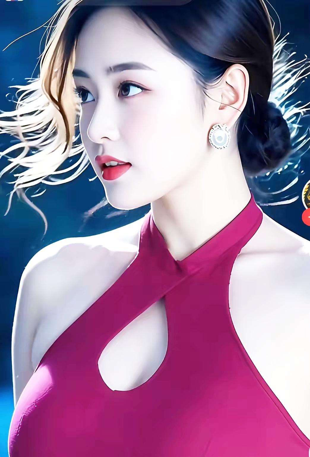 优雅红裙，惊艳一瞥，尽显女性魅力！