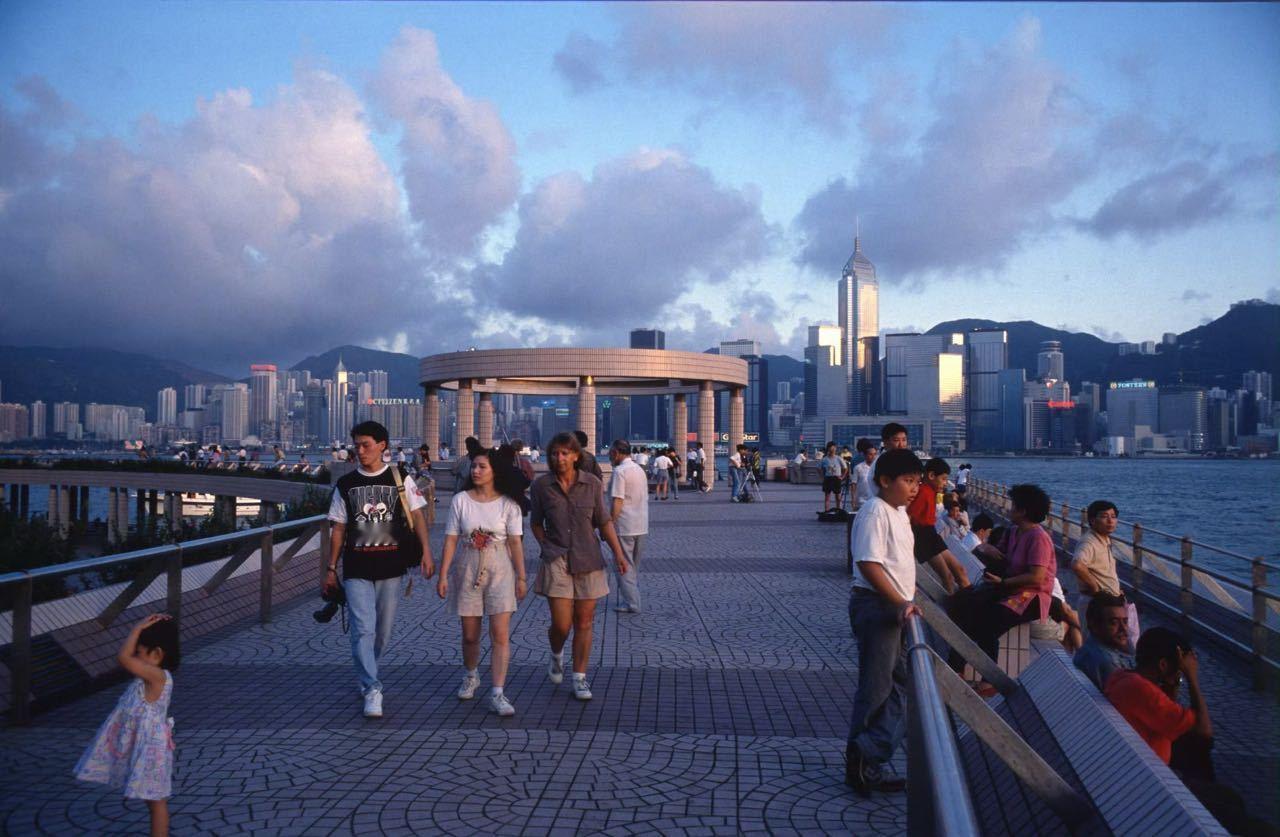 【来自投稿】1993年，香港，维多利亚港 