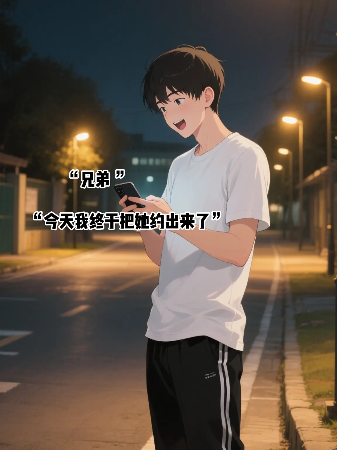 最纯爱的年纪，我连她正脸都不敢看...。