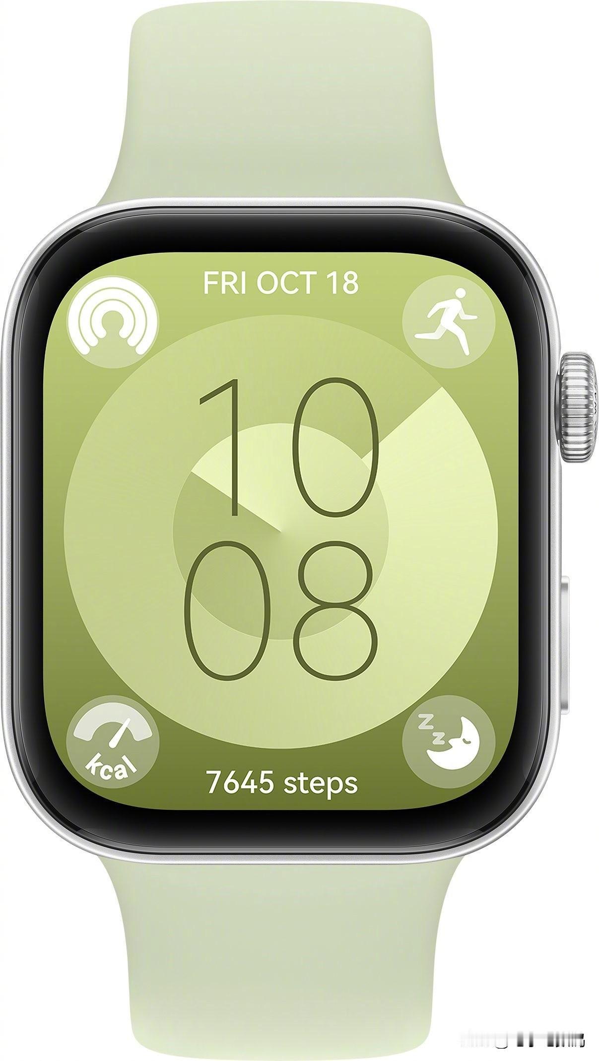 如果不是表带上的LOGO，还真没看出来这是华为即将发售的Watch FIT 3。