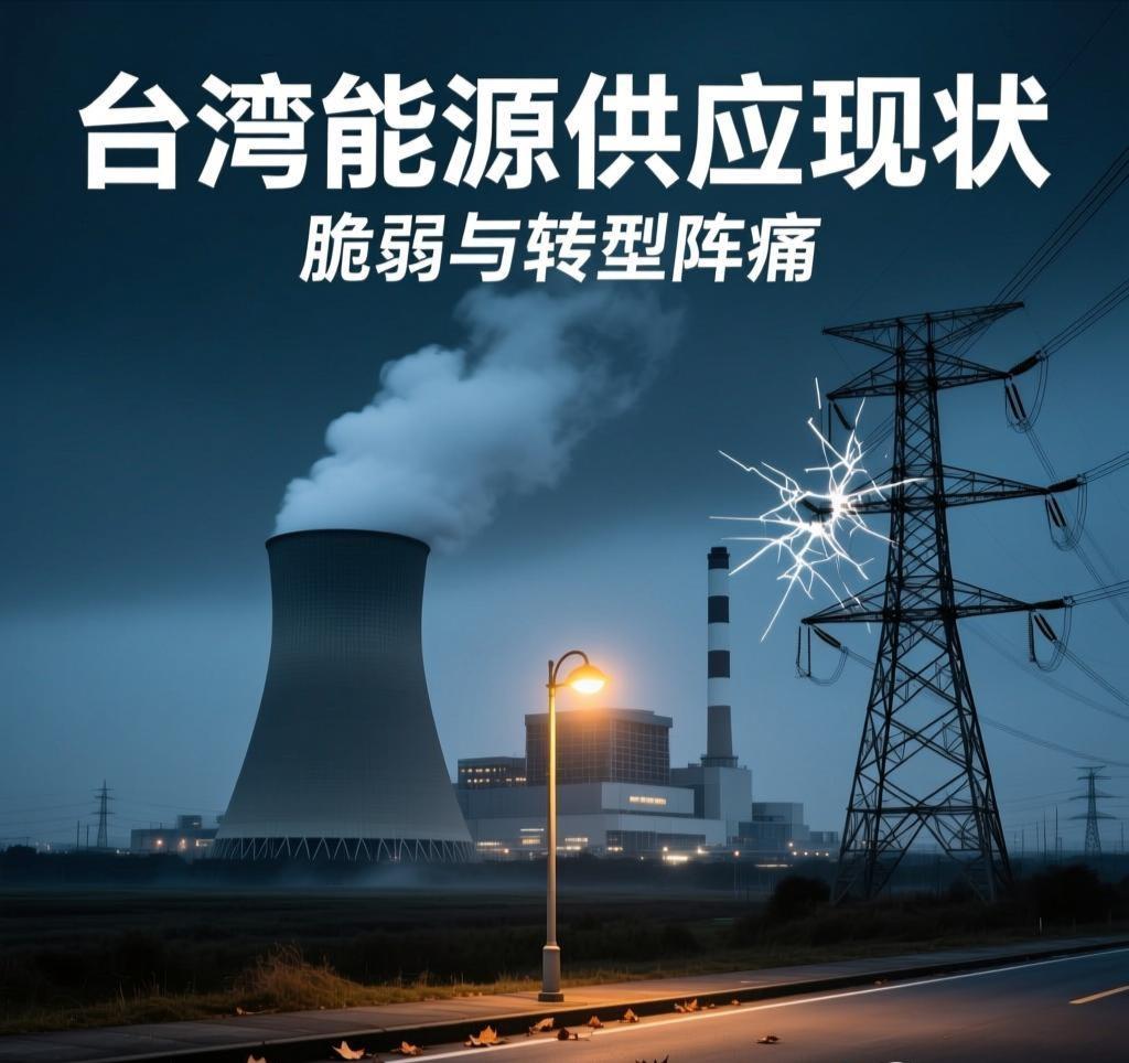 台湾的能源供应现状确实面临比较严峻的挑战，整体局势可以用“脆弱”和“转型阵痛”来