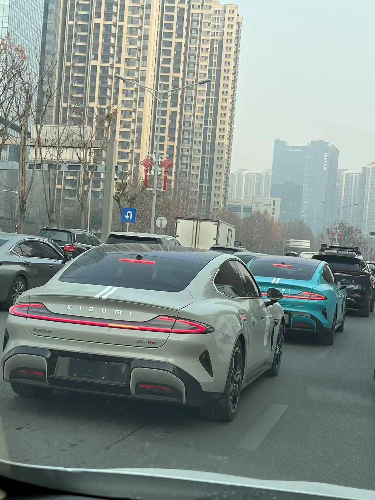 听说现在大街上全是小米SU7？你们在街上有看到过吗。