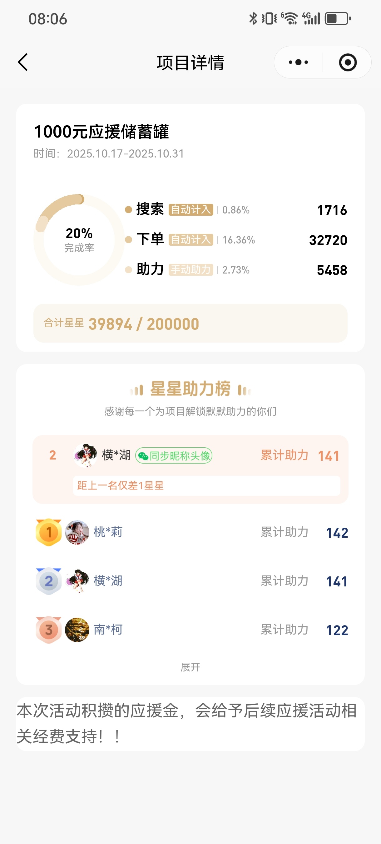 起床吃早饭，顺手完成了今天的第一张外卖助力星星储蓄罐，目测今天一天都会很快乐，有