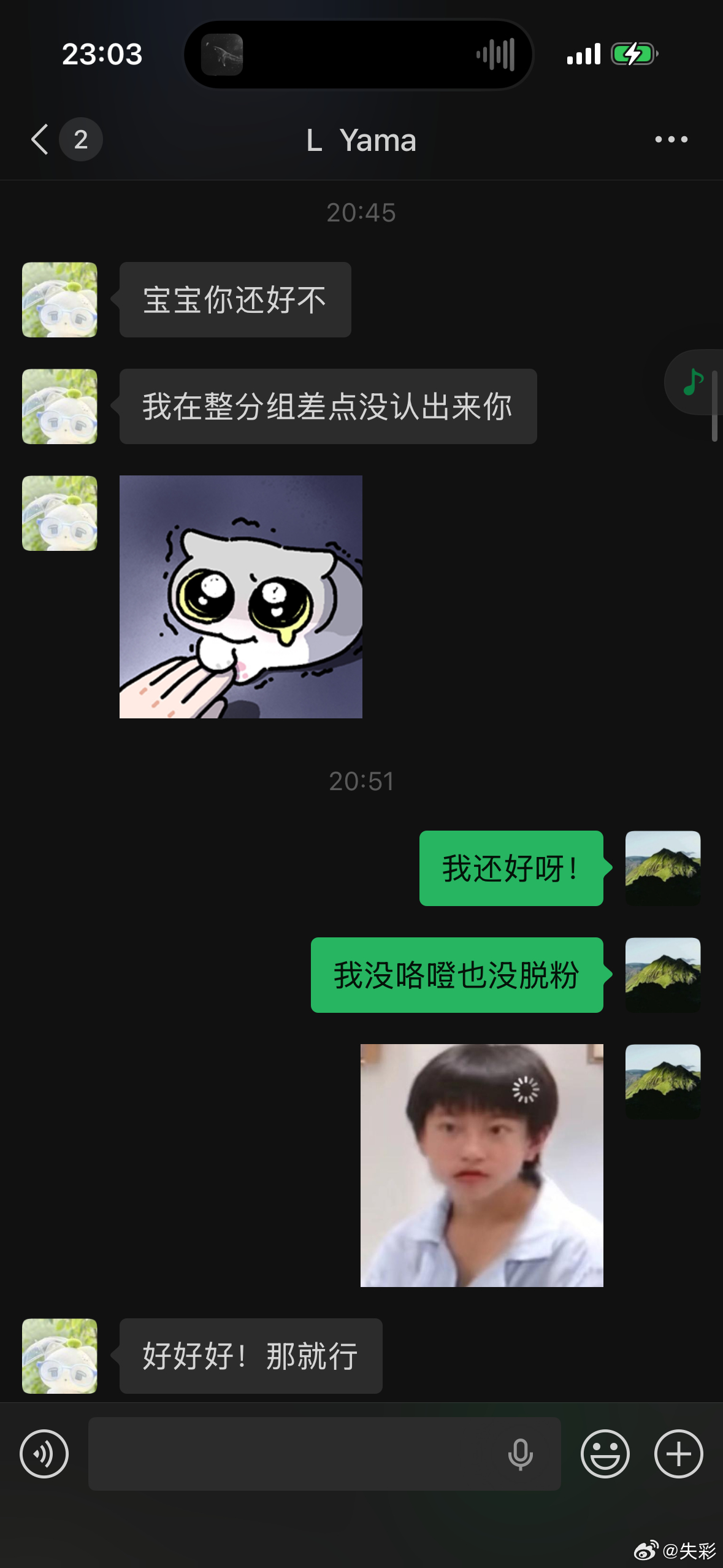 啊啊啊我不行了我只是换了头像 