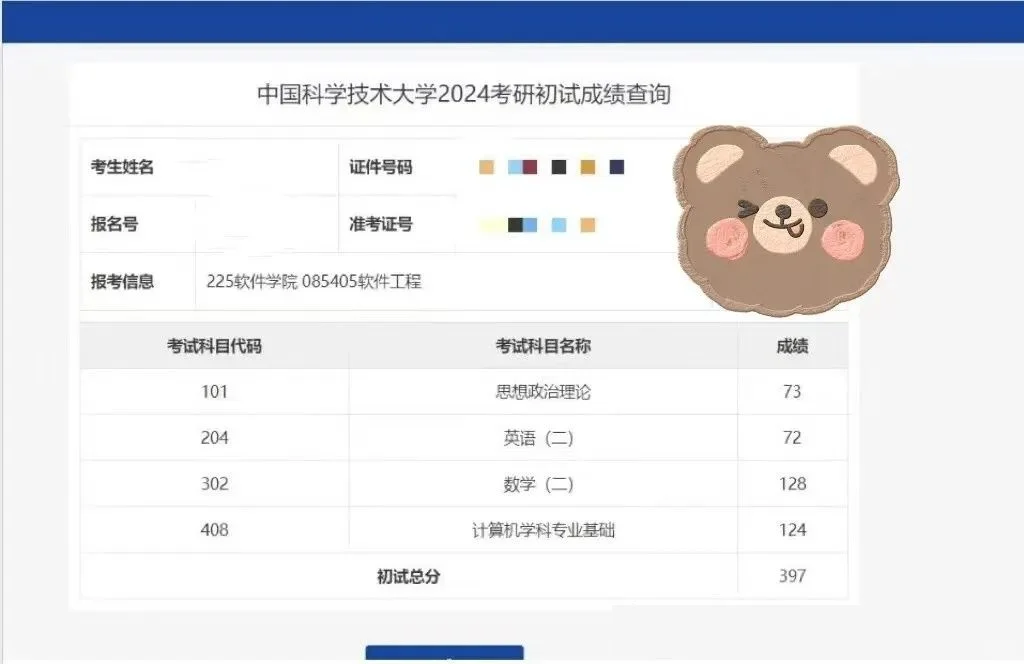 专业课一战96，二战124，上岸科软经验帖