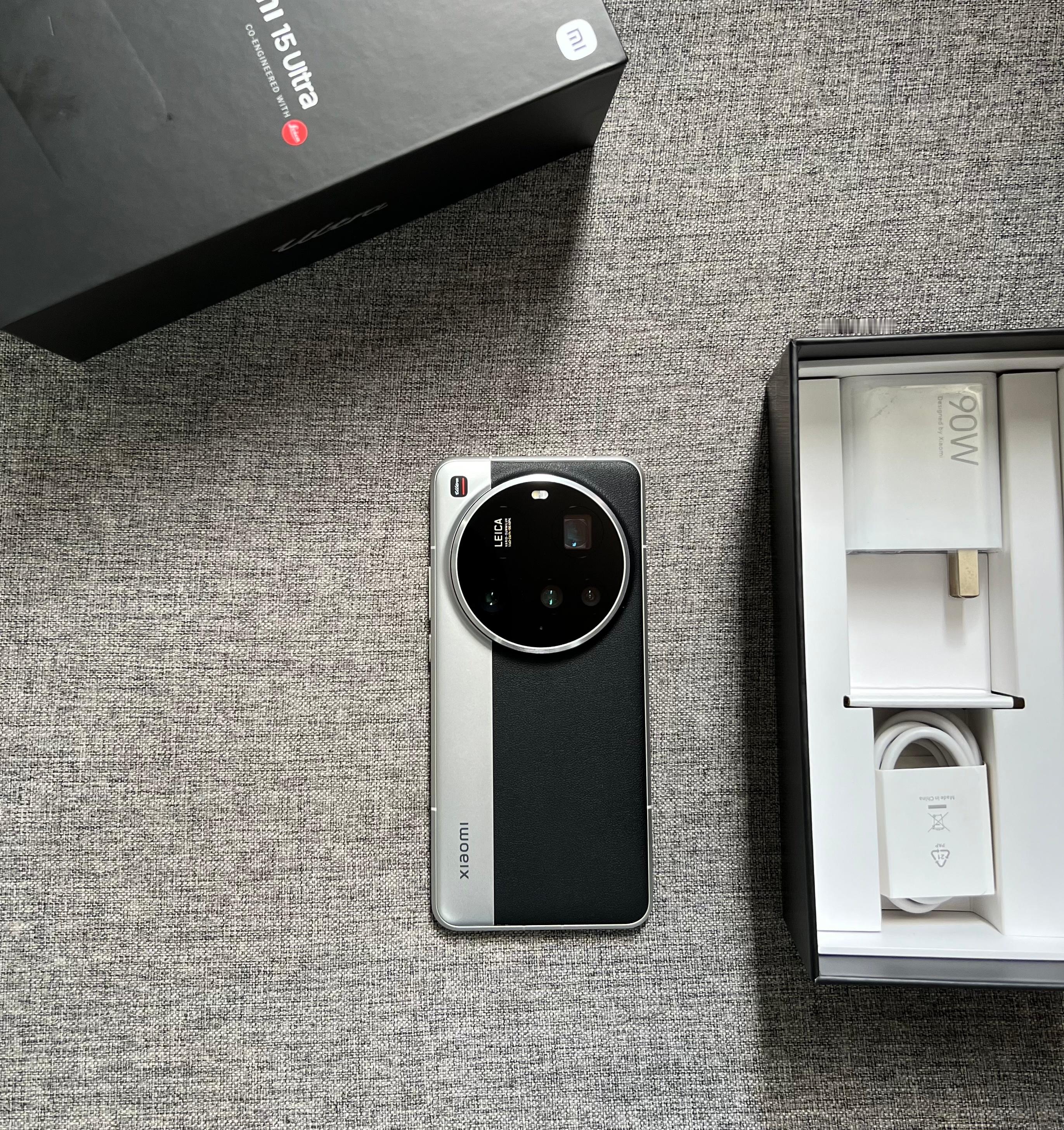小米15 Ultra 16+1TB 经典黑银，99新，盒子配件全套，全国联保至2