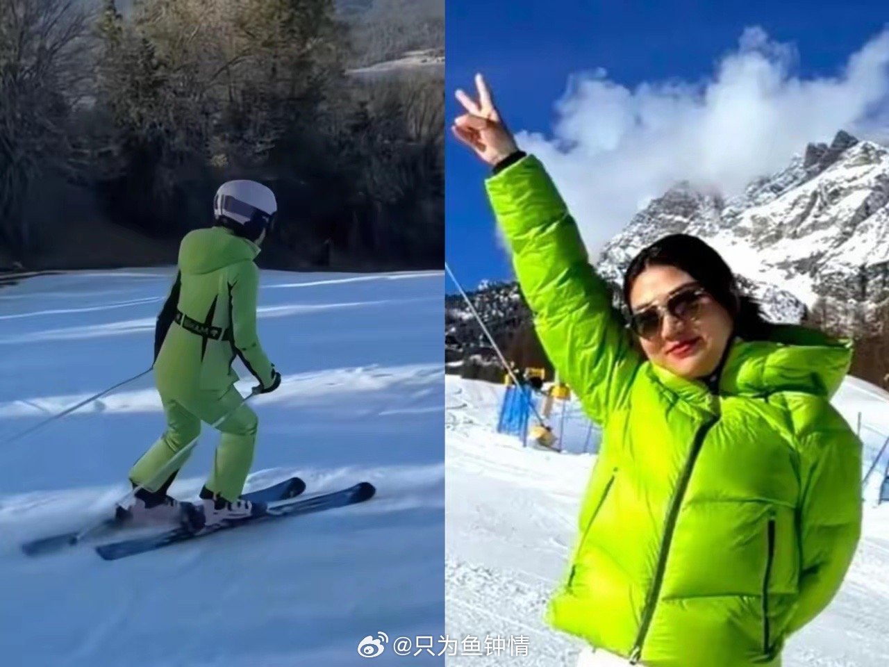 你可能不知道杨天真是谁，她就是那个在冬奥会比耶蹭热度的，她还当过范冰冰和张雨绮的