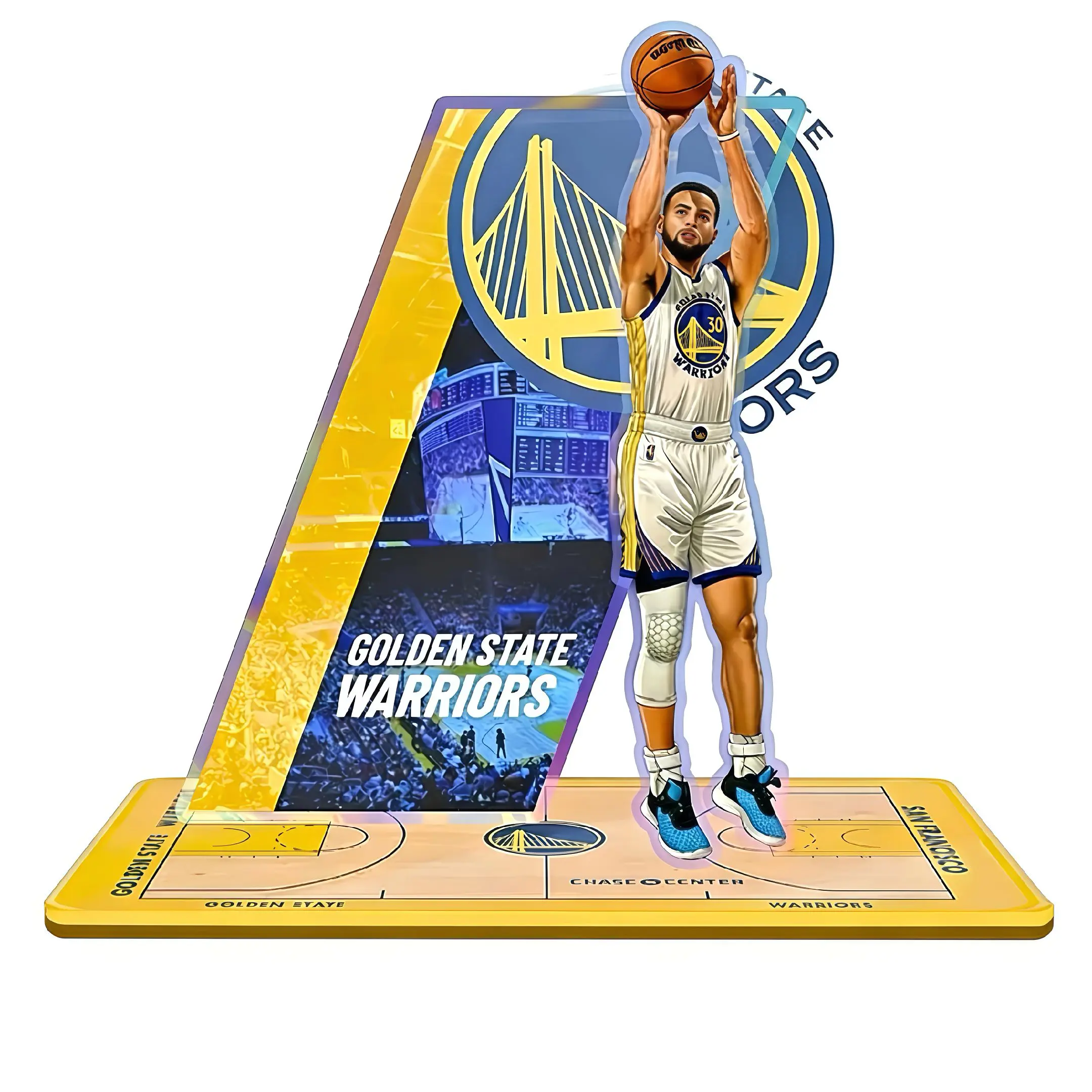 库里迷又怎么会拒绝这样的库里立牌摆件。