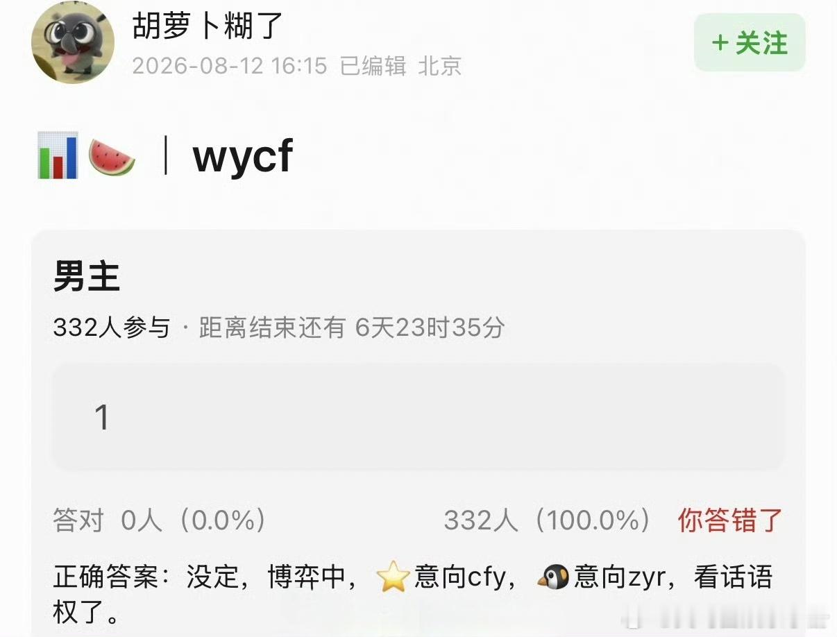 虞书欣《我欲乘风》男主已经传了丁禹兮 陈飞宇 周翊然三人，你期待谁出演？ 