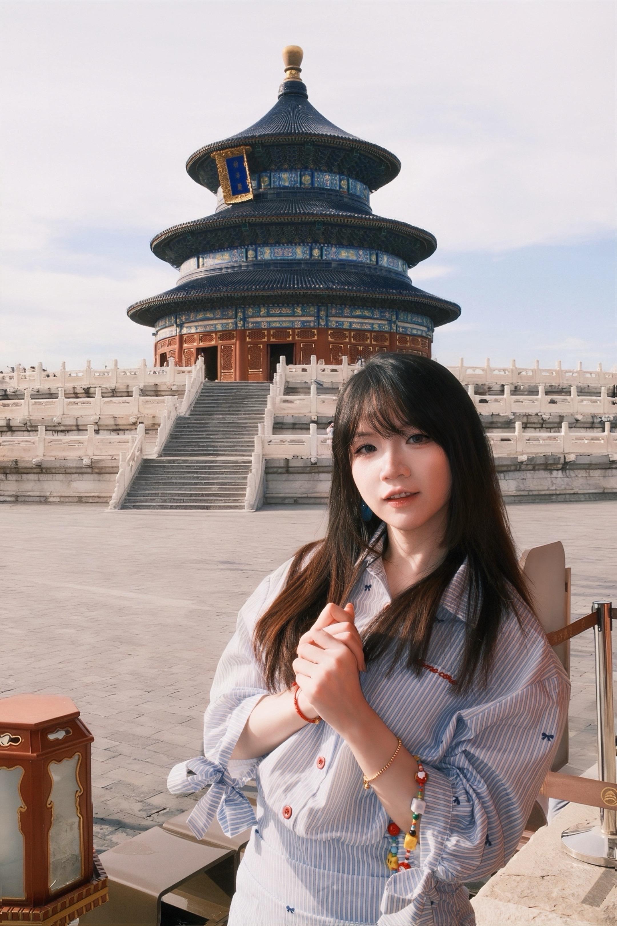 📍𝑩𝒆𝒊𝒋𝒊𝒏𝒈 •天坛。红墙蓝瓦，片片祈年