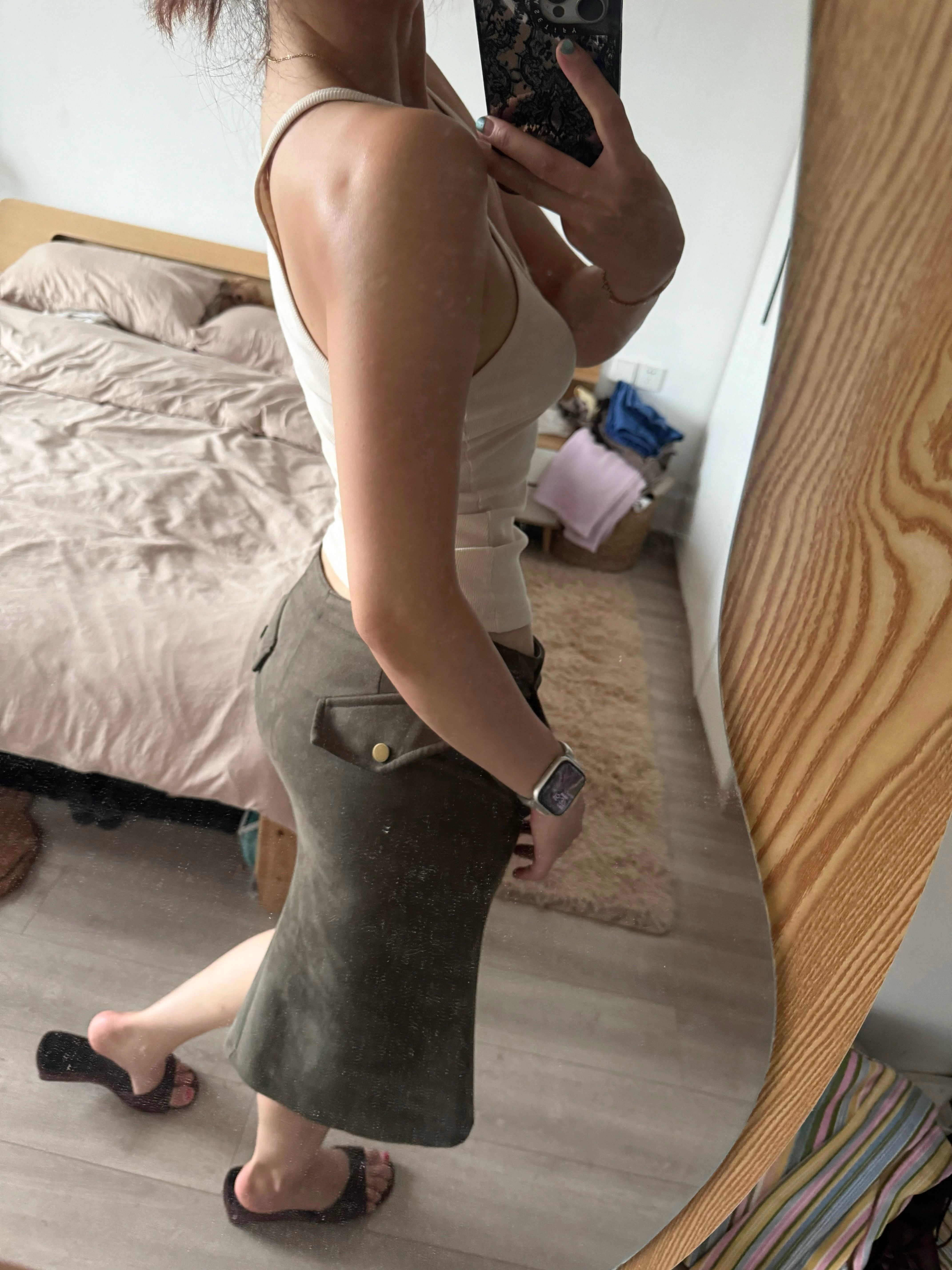 小黑美妞粗门 