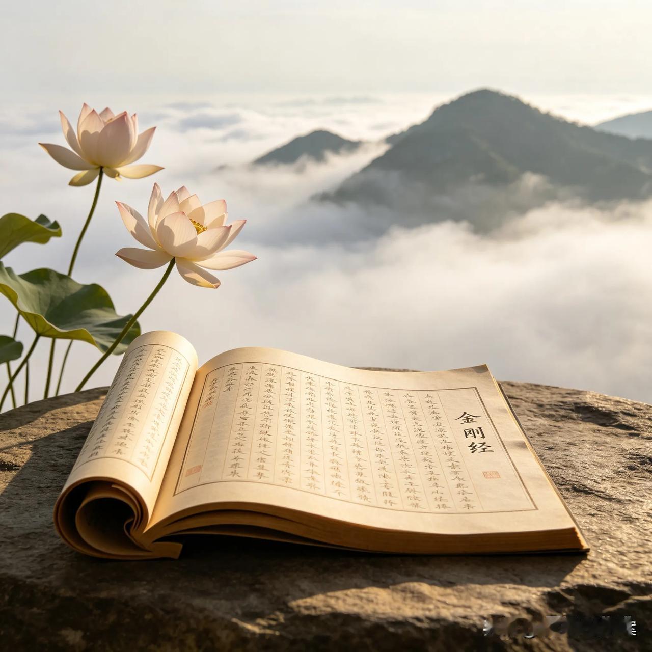 读懂《金刚经》3句核心智慧，每天照做，内心通透，日子从容✨
 
很多人觉得《金刚