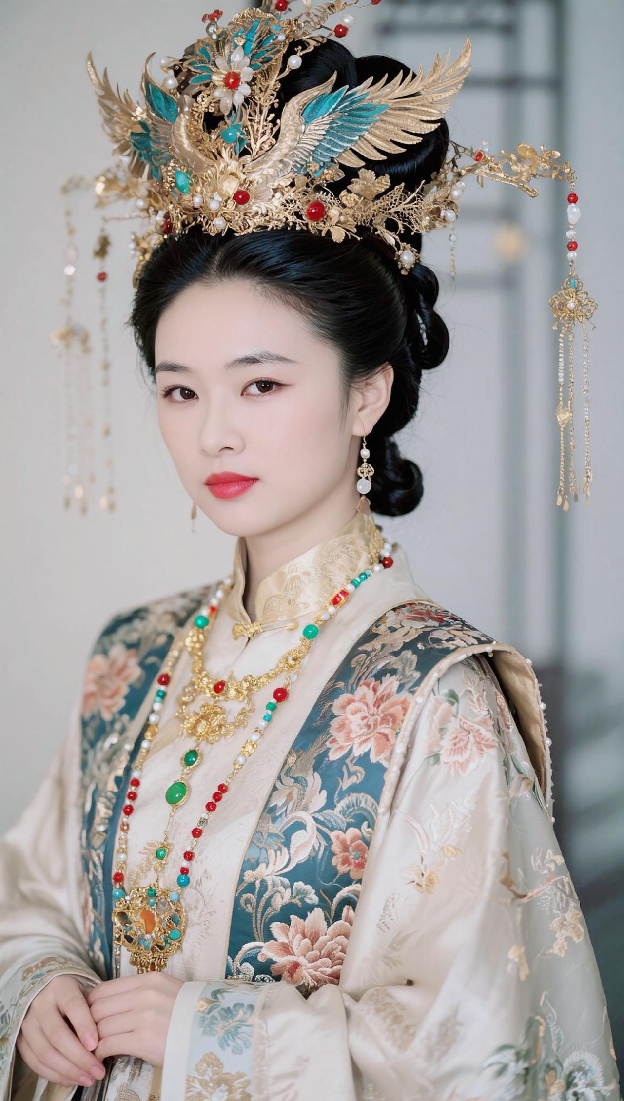 哎呦AI华冠古装照 随变ai随便玩