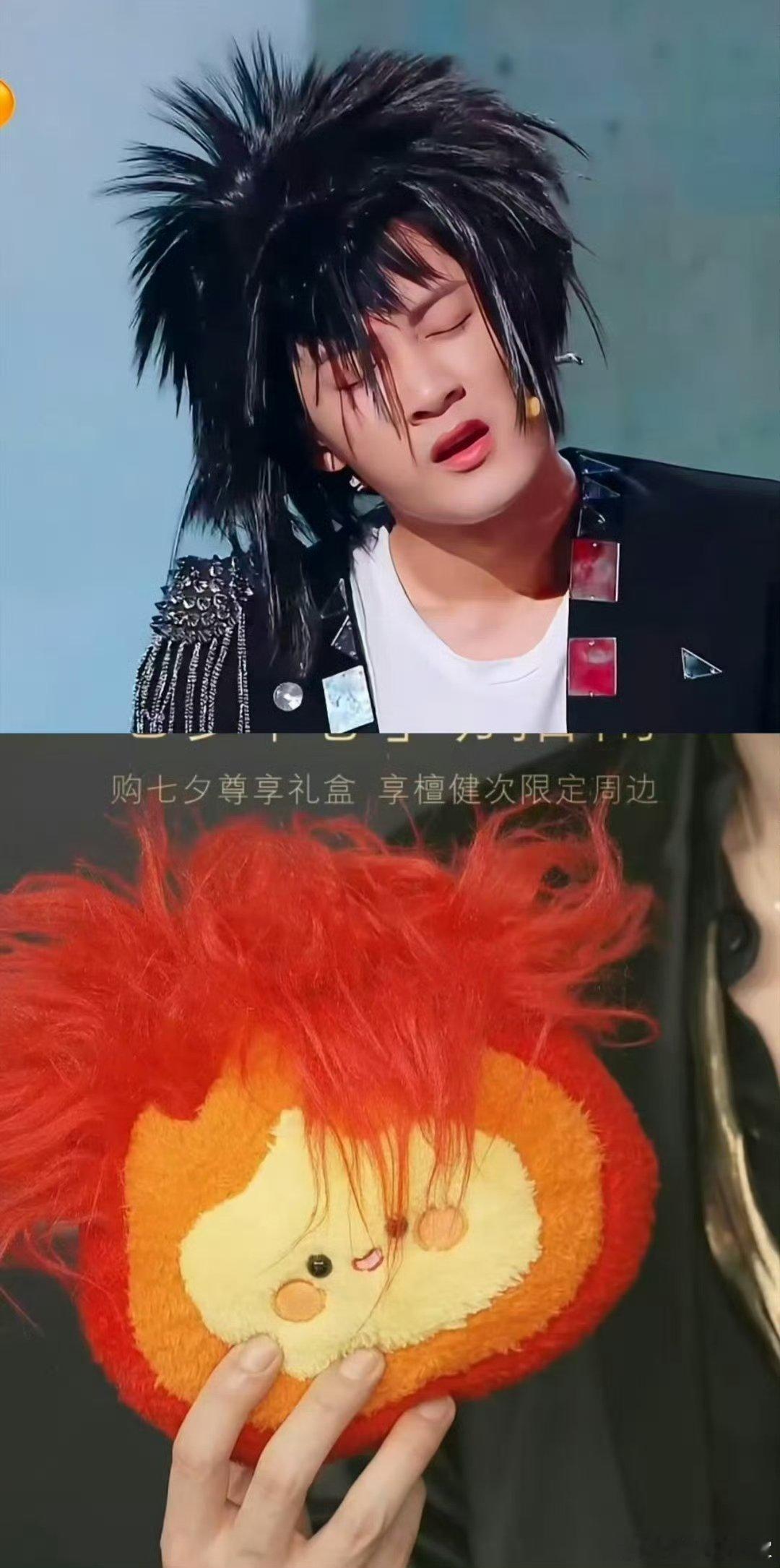 萌到犯规的惩罚营业！蓬松卷发自带喜感滤镜，不管是互动还是表演都梗点密集，这就是全