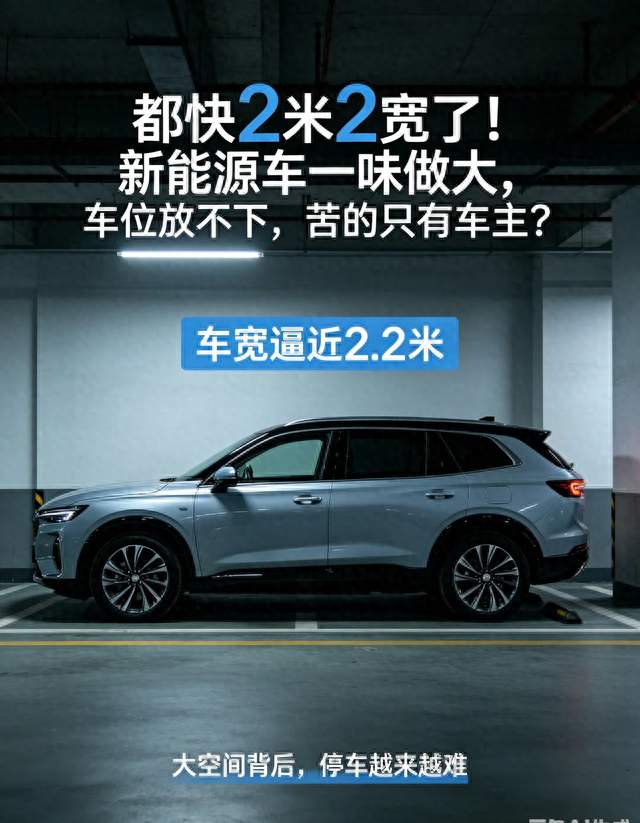 都快2米2宽了！新能源车一味做大，车位放不下，苦的只有车主？