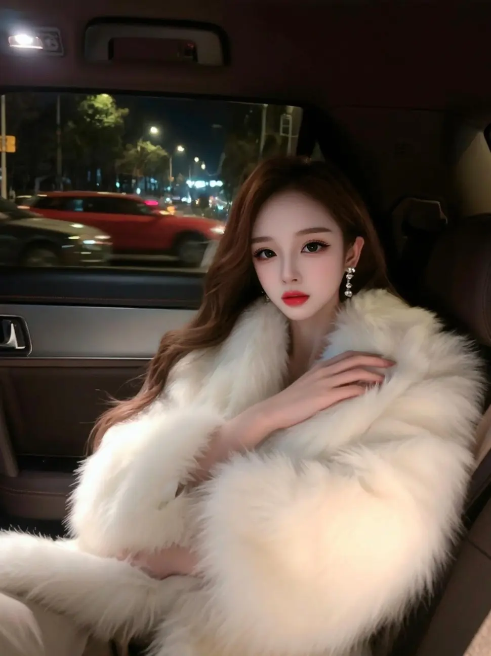 冬天还得是皮草穿搭 高颜值美女 御姐控 温柔御姐 御姐风范