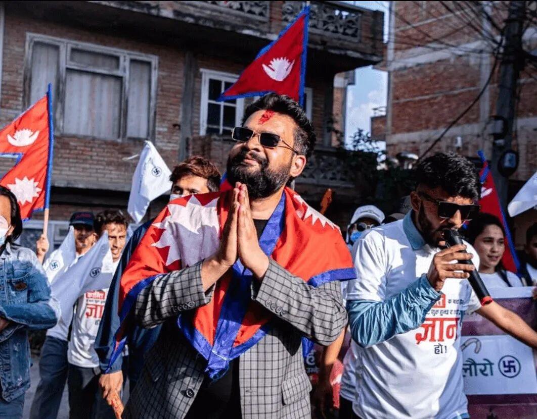 尼泊尔这次大选真够炸裂的，35岁的说唱歌手巴伦德拉·沙阿（大家叫他Balen）带