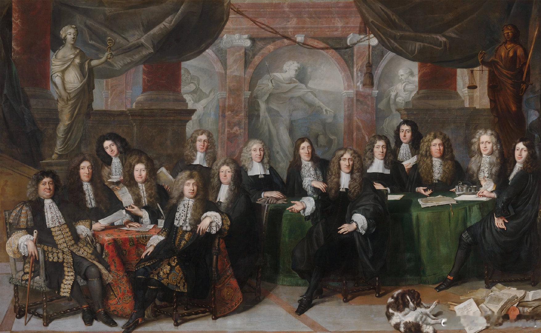 历史知识 历史人物 荷兰画家Jan de Baen（1633–1702）1682