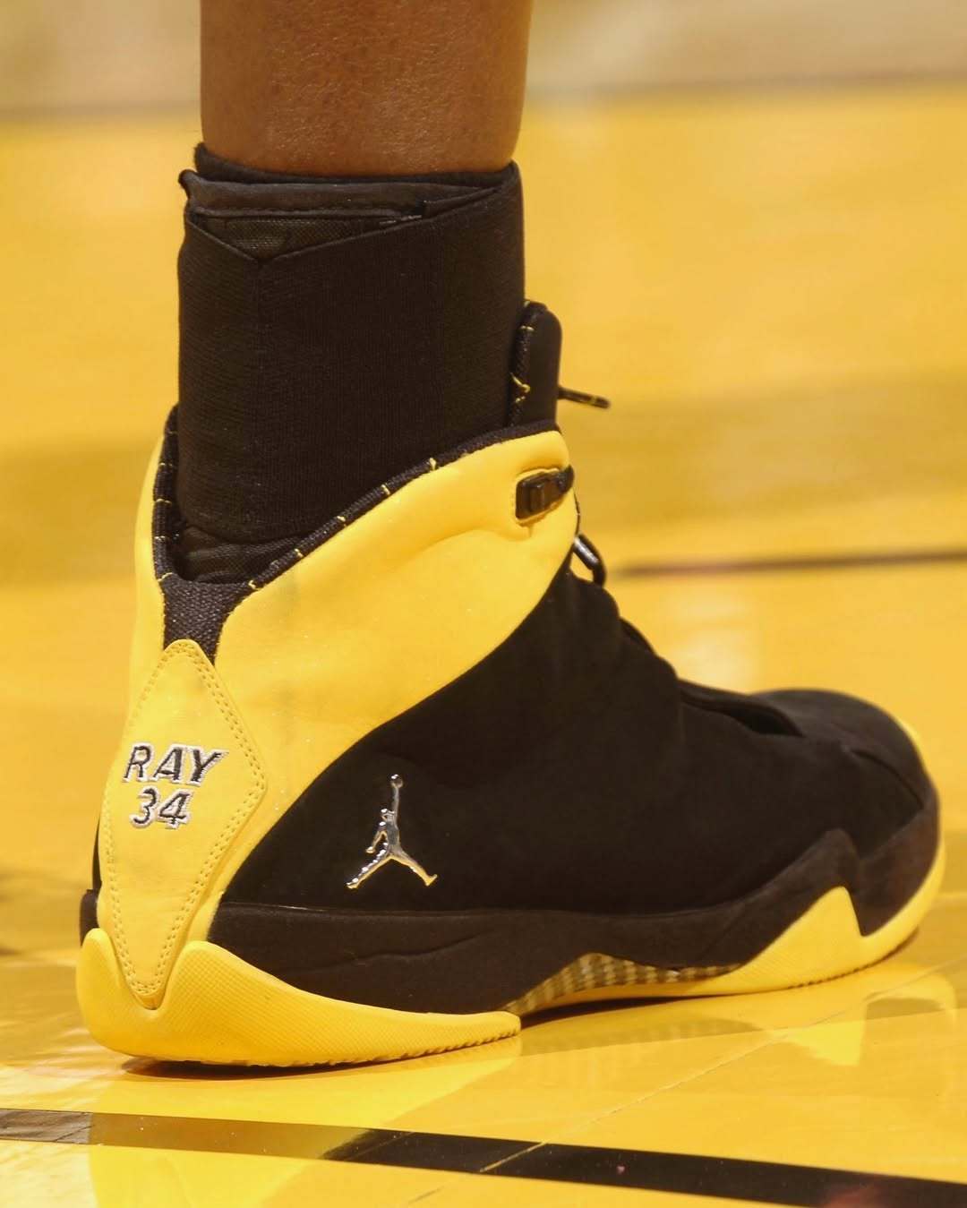 雷阿伦上脚的球鞋，你都认识吗？  