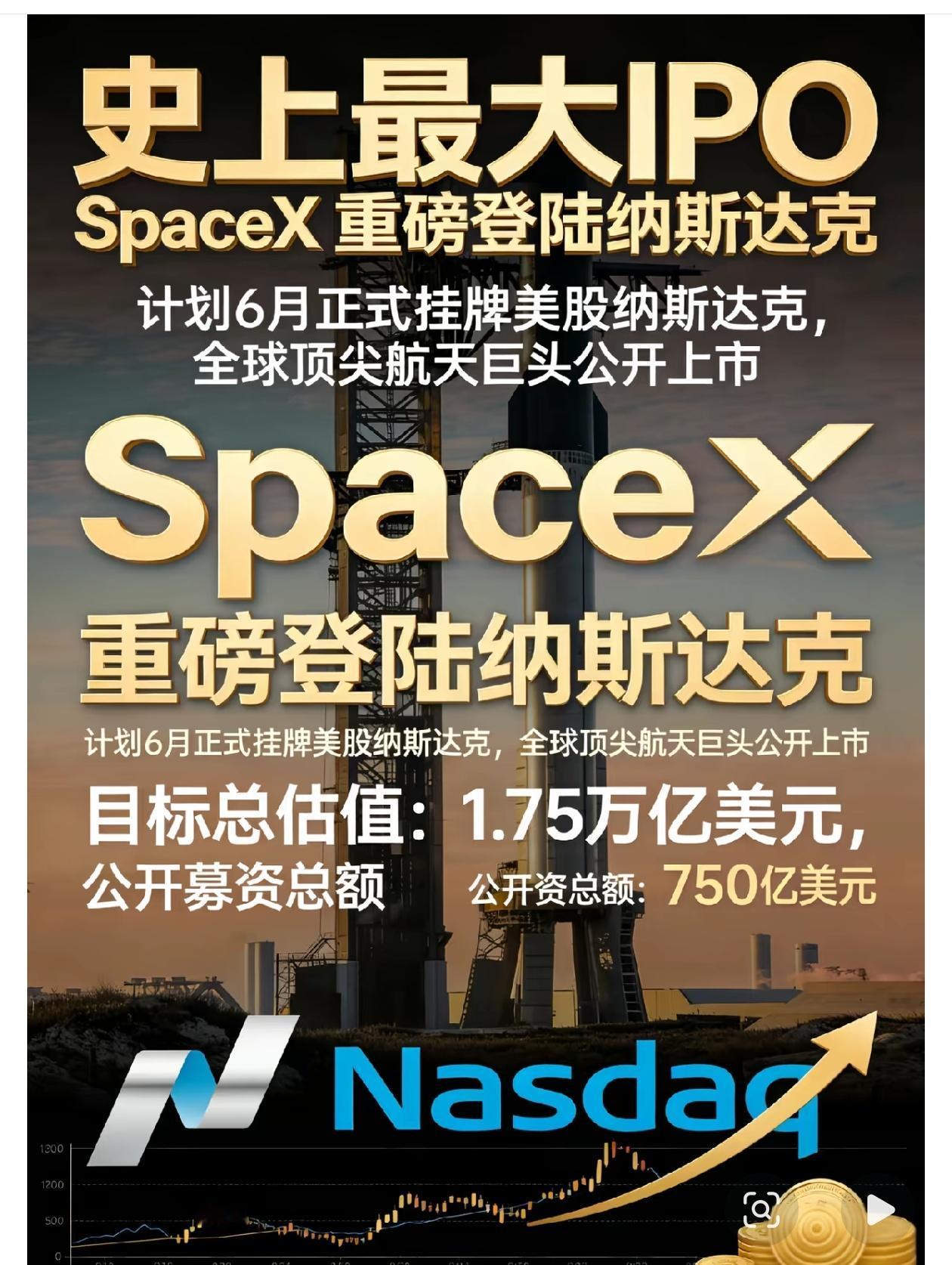 SpaceX要上市？别被惊天消息冲昏头脑
 
最近刷爆全网的“史上最大IPO”S