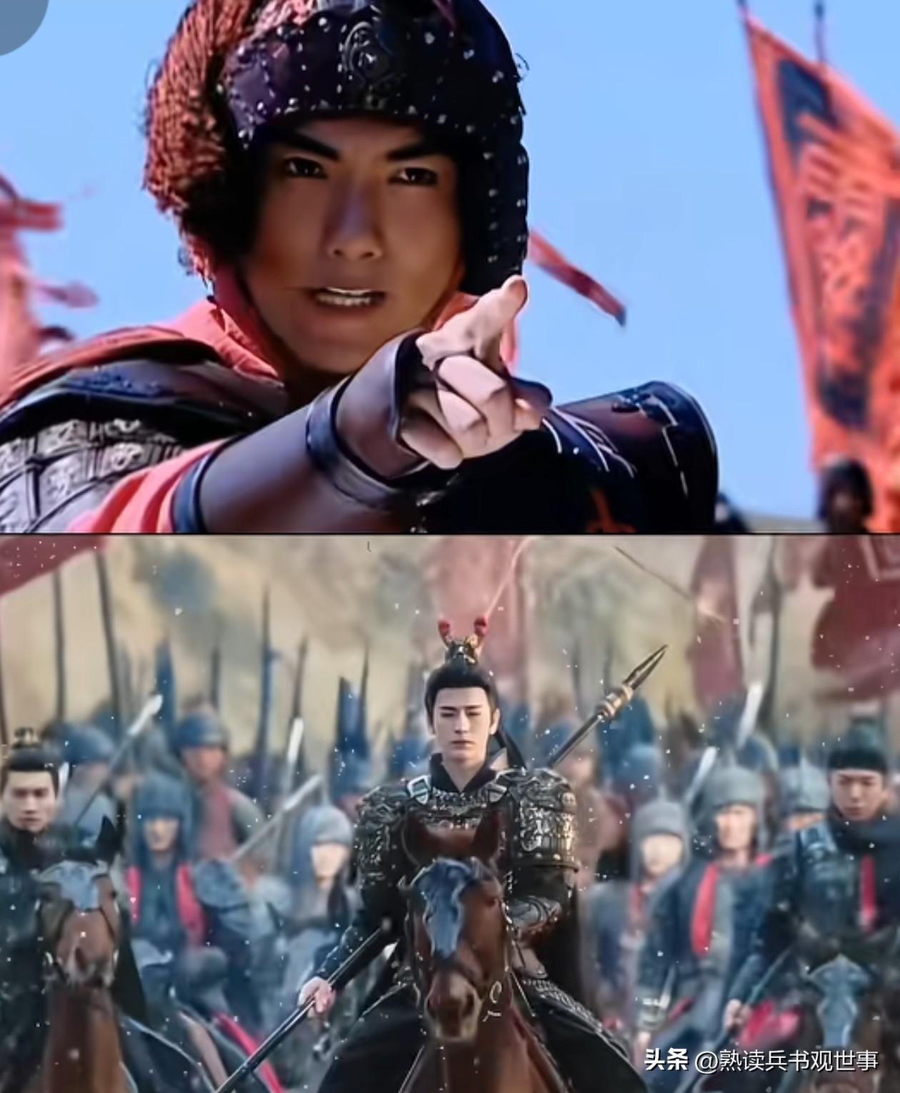 问小外甥：这俩哪个更像少年将军？
一张是《汉武大帝》的霍去病，风沙扑面，眼神锋利