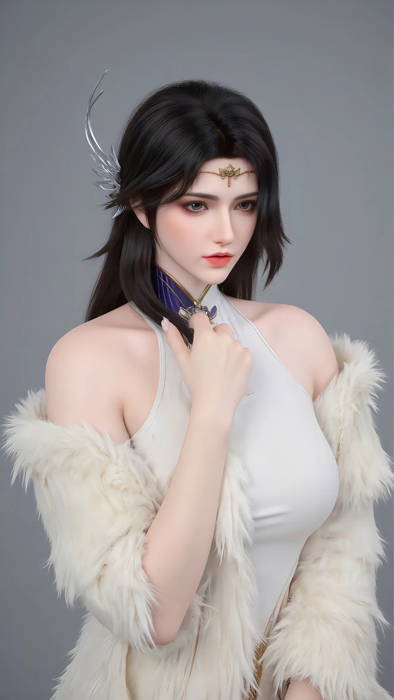 斗破苍穹  玄衣【精致美图】超美的写真照，一点也不显老！国产动漫动漫星域[超话]