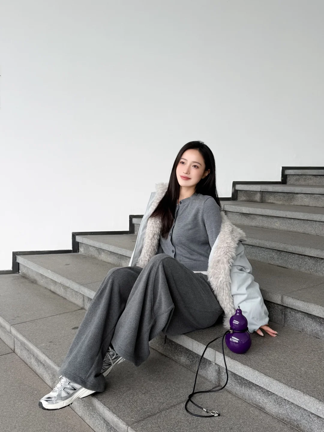 冬天穿派克羽绒服太好看了！！